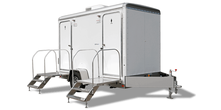 Luxury Restroom Trailer Rentals Rockford IL